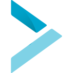 Cyan blue arrow with the Career Moves logo symbolising direction, growth, and career progression for HR leaders