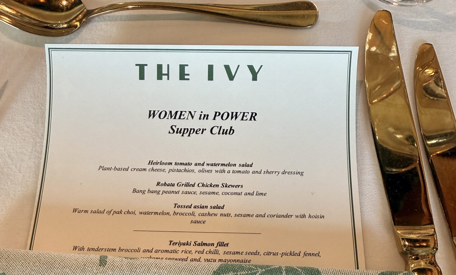 Women in Power Supper Club I The Ivy